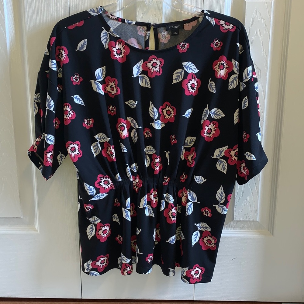 Ann Taylor Floral Blouse